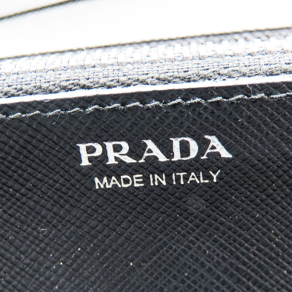 Prada Saffiano Wallet 1MH123 Black