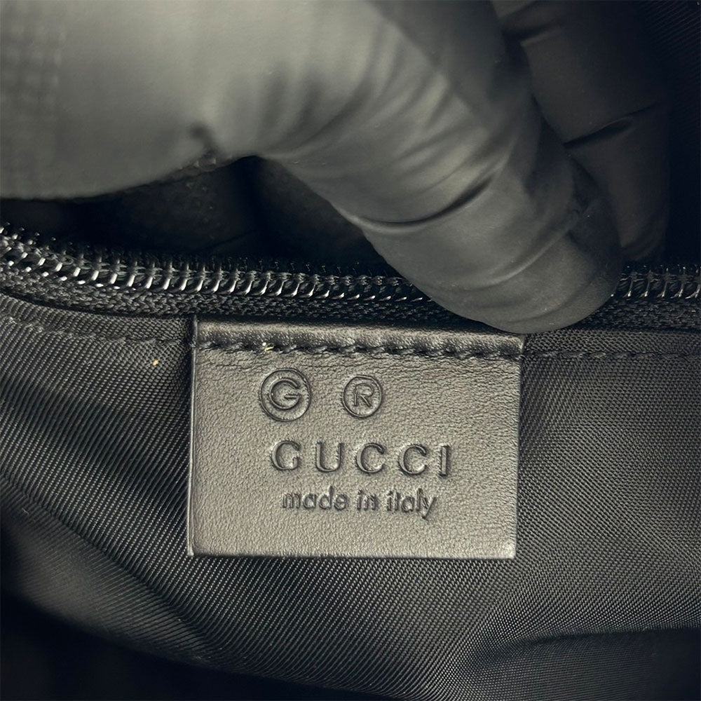 GUCCI Canvas Leather Backpack 630917