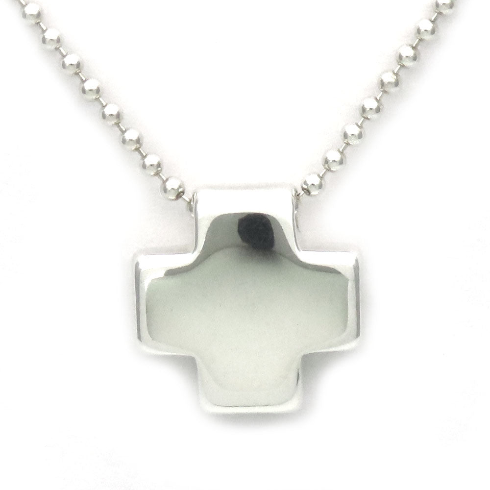 Tiffany & Co Silver 925 Roman Cross Necklace