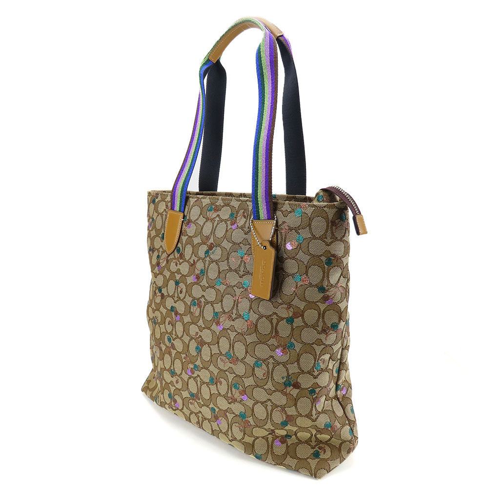 Coach Tote Bag F30604 Signature Canvas