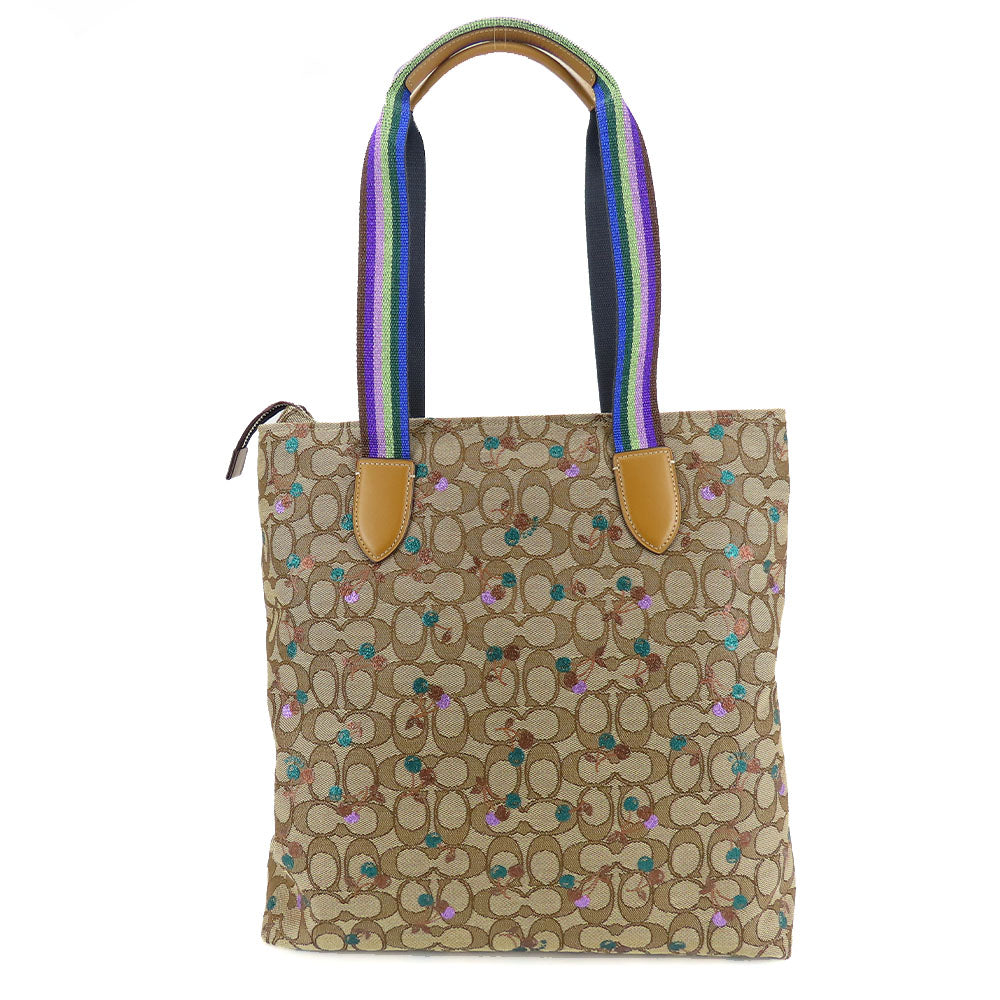 Coach Tote Bag F30604 Signature Canvas