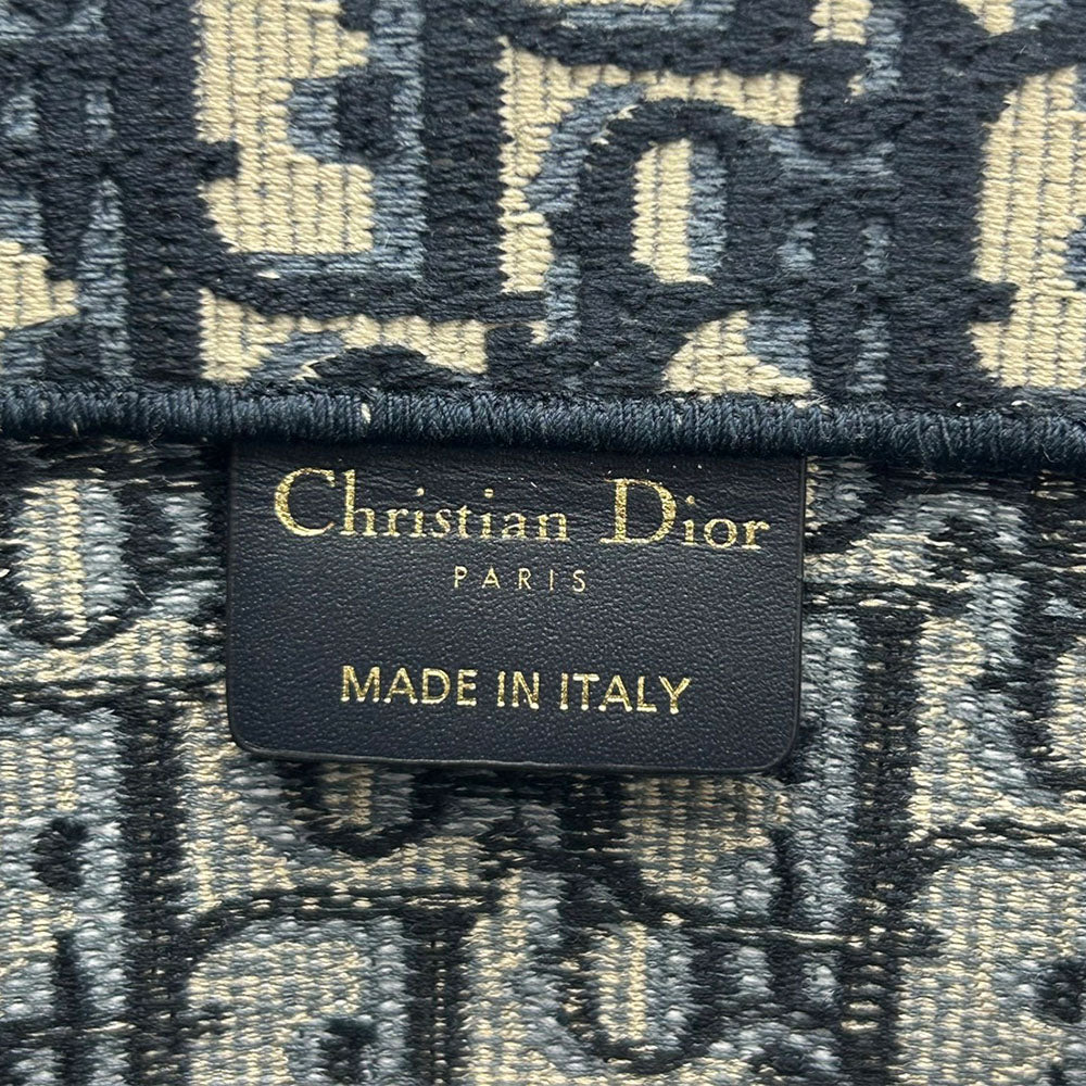 Christian Dior Medium Book Tote Oblique Canvas