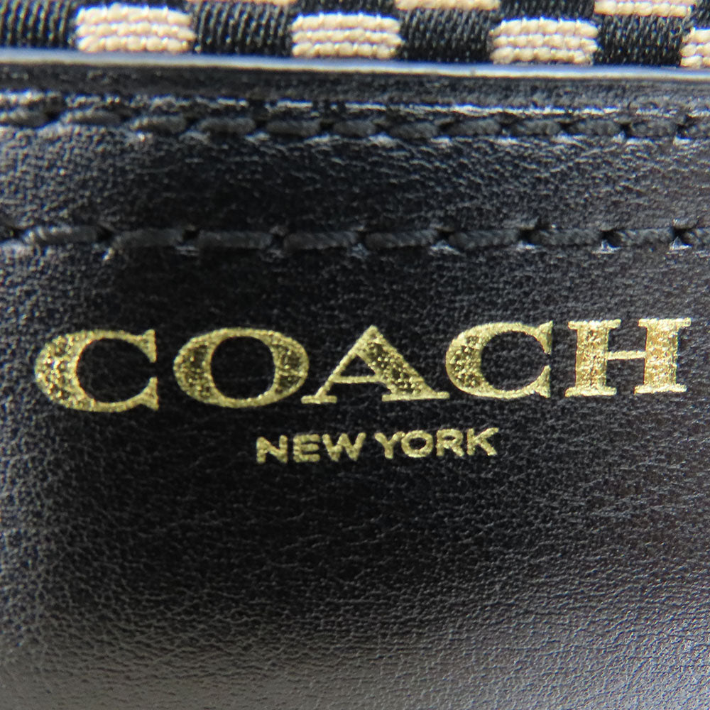 Coach Canvas Leather Shoulder Bag F20937