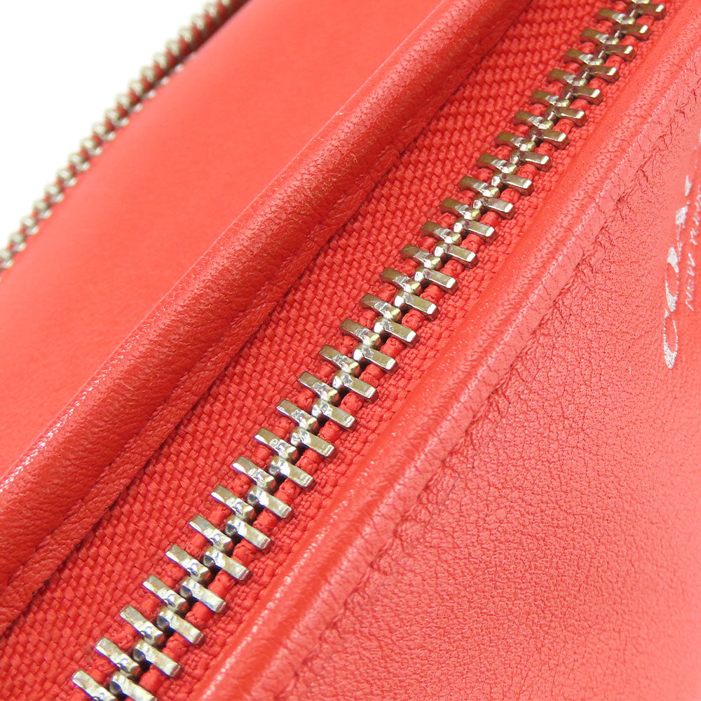 Coach Leather Shoulder Bag 19889 Red