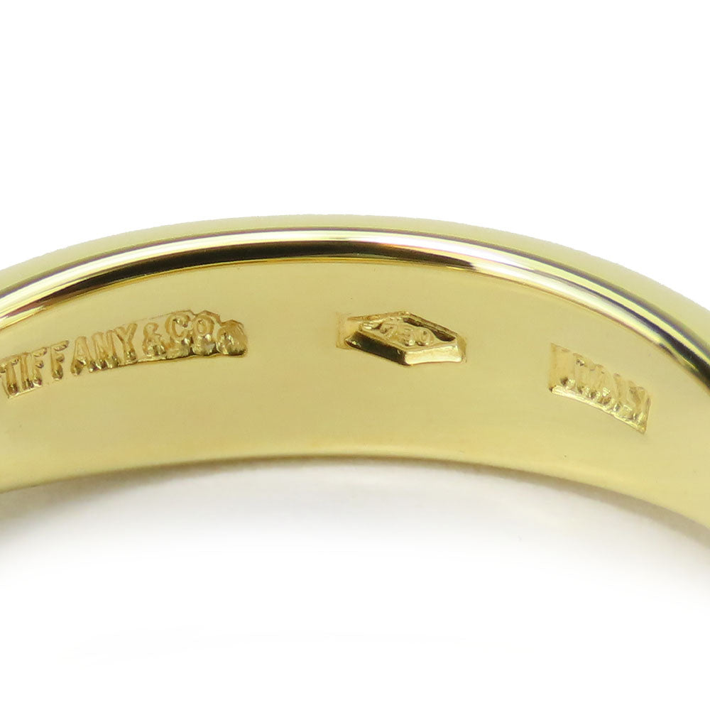 Tiffany & Co Double Wave Ring K18 Yellow Gold