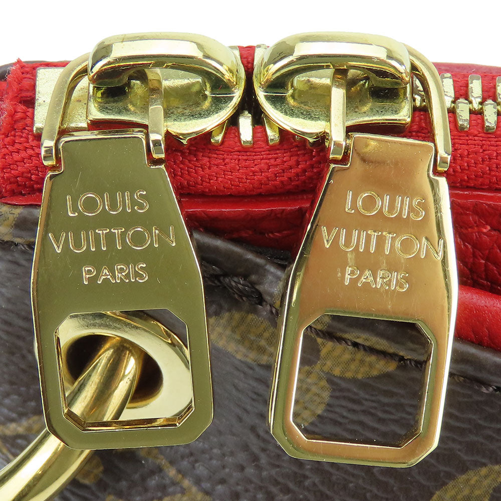 Louis Vuitton Monogram Leather Handbag Palas BB