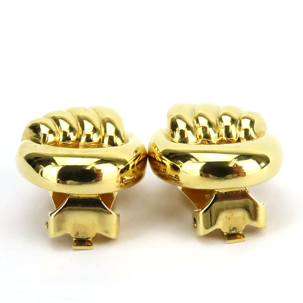 Christian Dior Gold Plated Metal Earrings