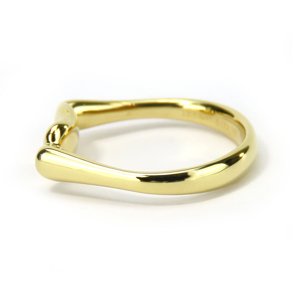 Tiffany & Co Bean Ring K18 Yellow Gold