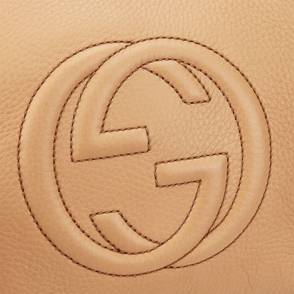 GUCCI Soho Leather Handbag 2WAY Shoulder Bag