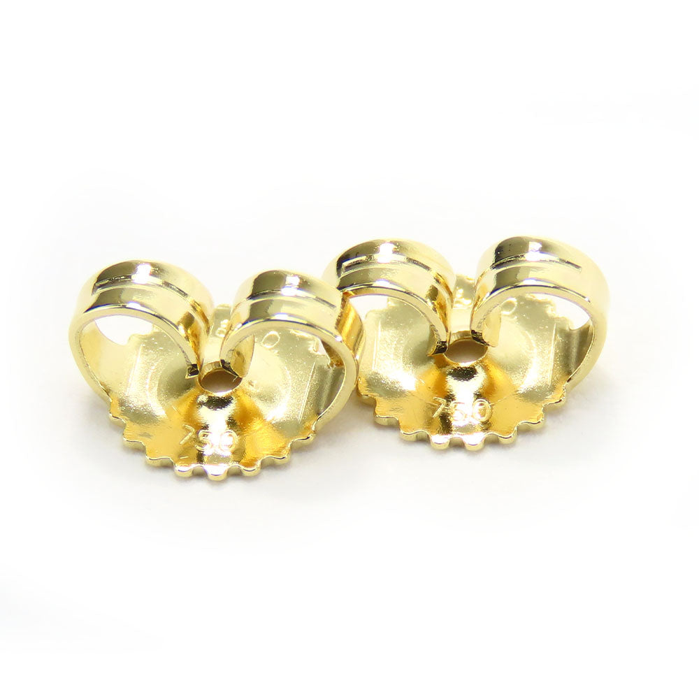 Tiffany & Co K18 Yellow Gold Kiss Earrings