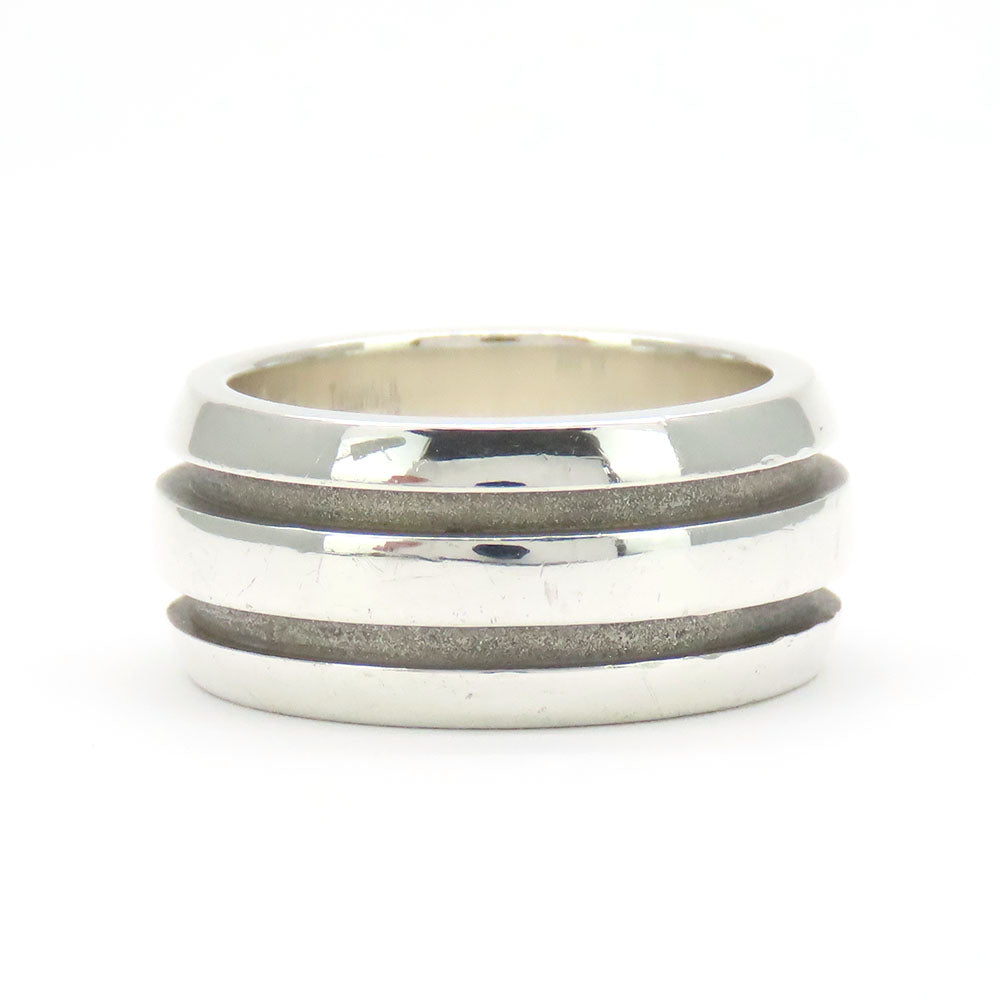 Tiffany & Co Silver 925 Grooved Ring