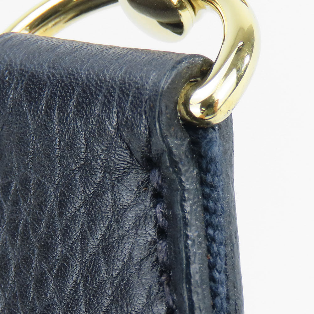 Hermes Evelyn 1 PM Togo Navy Shoulder Bag