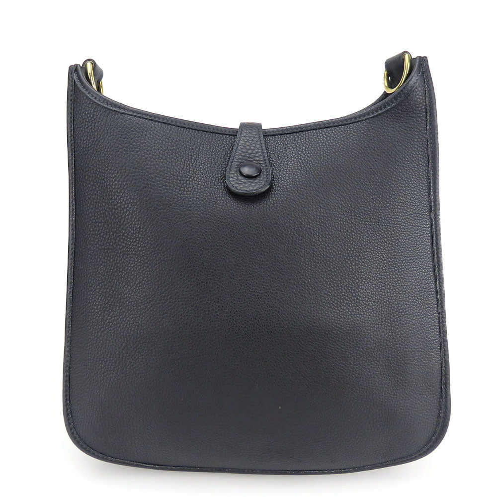 Hermes Evelyn 1 PM Togo Navy Shoulder Bag