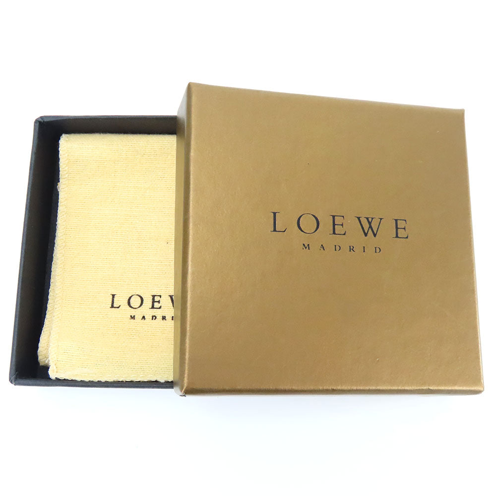 Loewe Anagram Leather Coin Case Brown