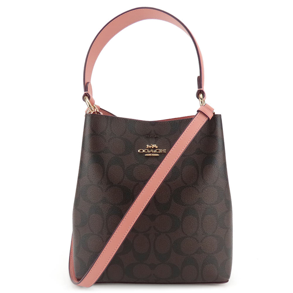 USED COACH 2312 Signature Leather Tote Bag