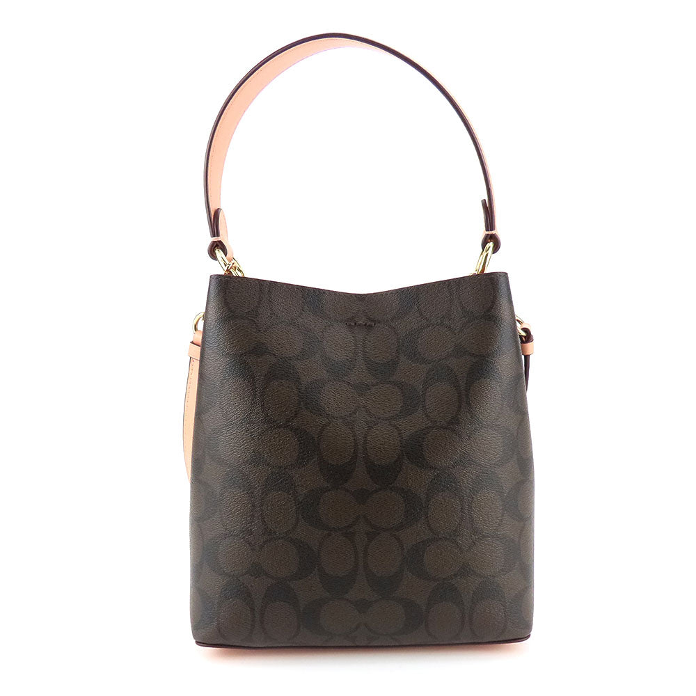 USED COACH 2312 Signature Leather Tote Bag