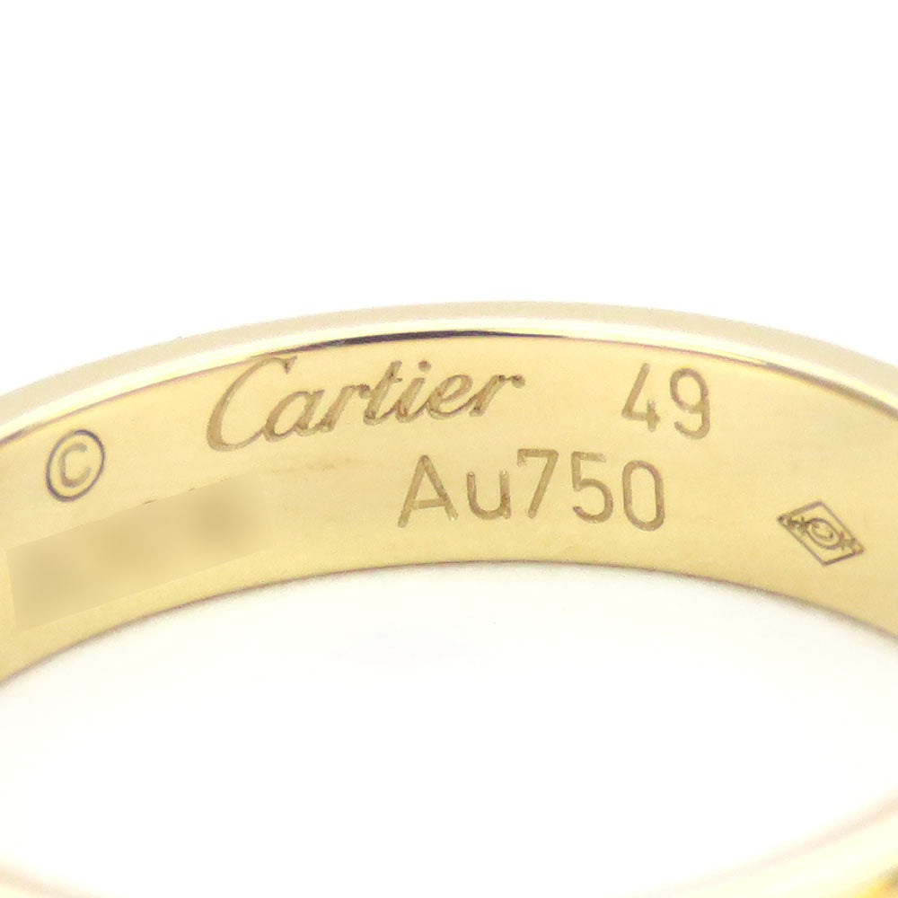 Cartier Mini Love Ring K18 Yellow Gold #9