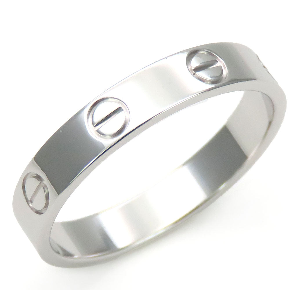 Cartier Mini Love Ring K18 White Gold