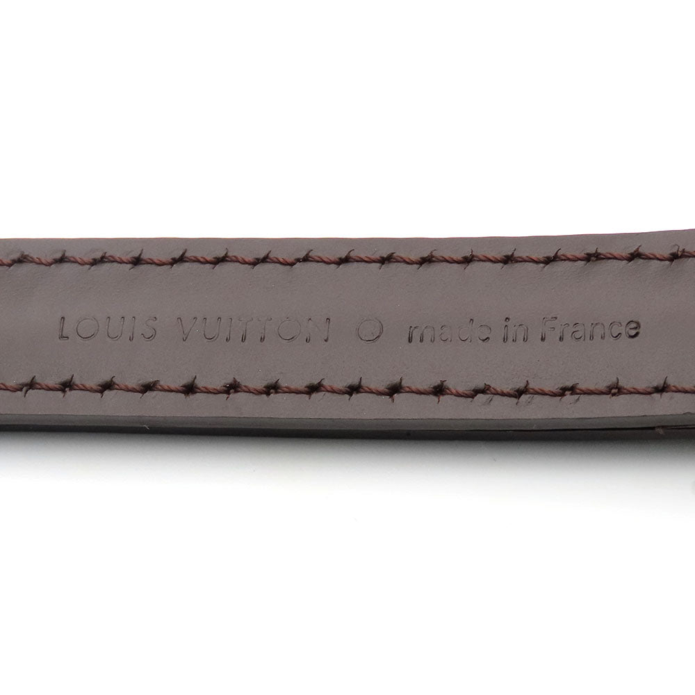 Louis Vuitton Leather Shoulder Strap Brown