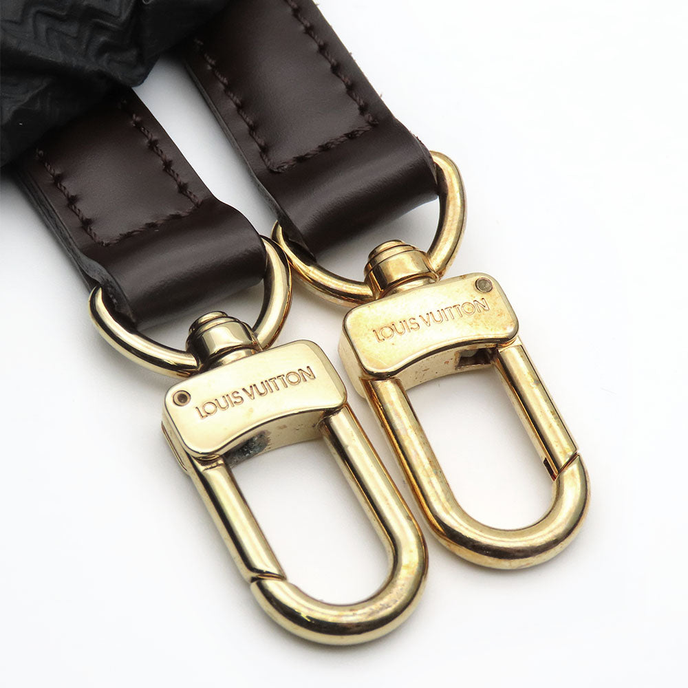 Louis Vuitton Leather Shoulder Strap Brown