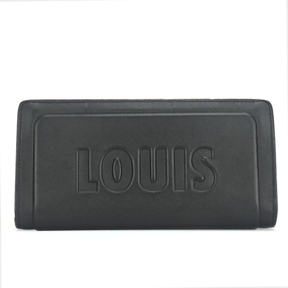 Louis Vuitton Brazza Wallet M63256 Black Leather