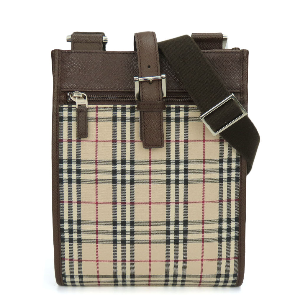 Burberry Canvas Leather Shoulder Bag