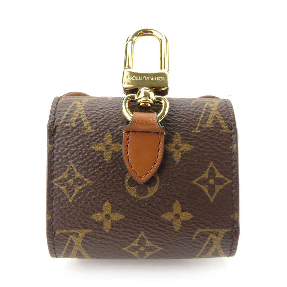 Louis Vuitton Monogram Leather Key Ring Earphone Pouch