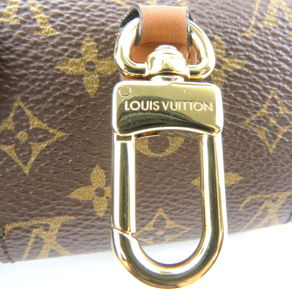 Louis Vuitton Monogram Leather Key Ring Earphone Pouch