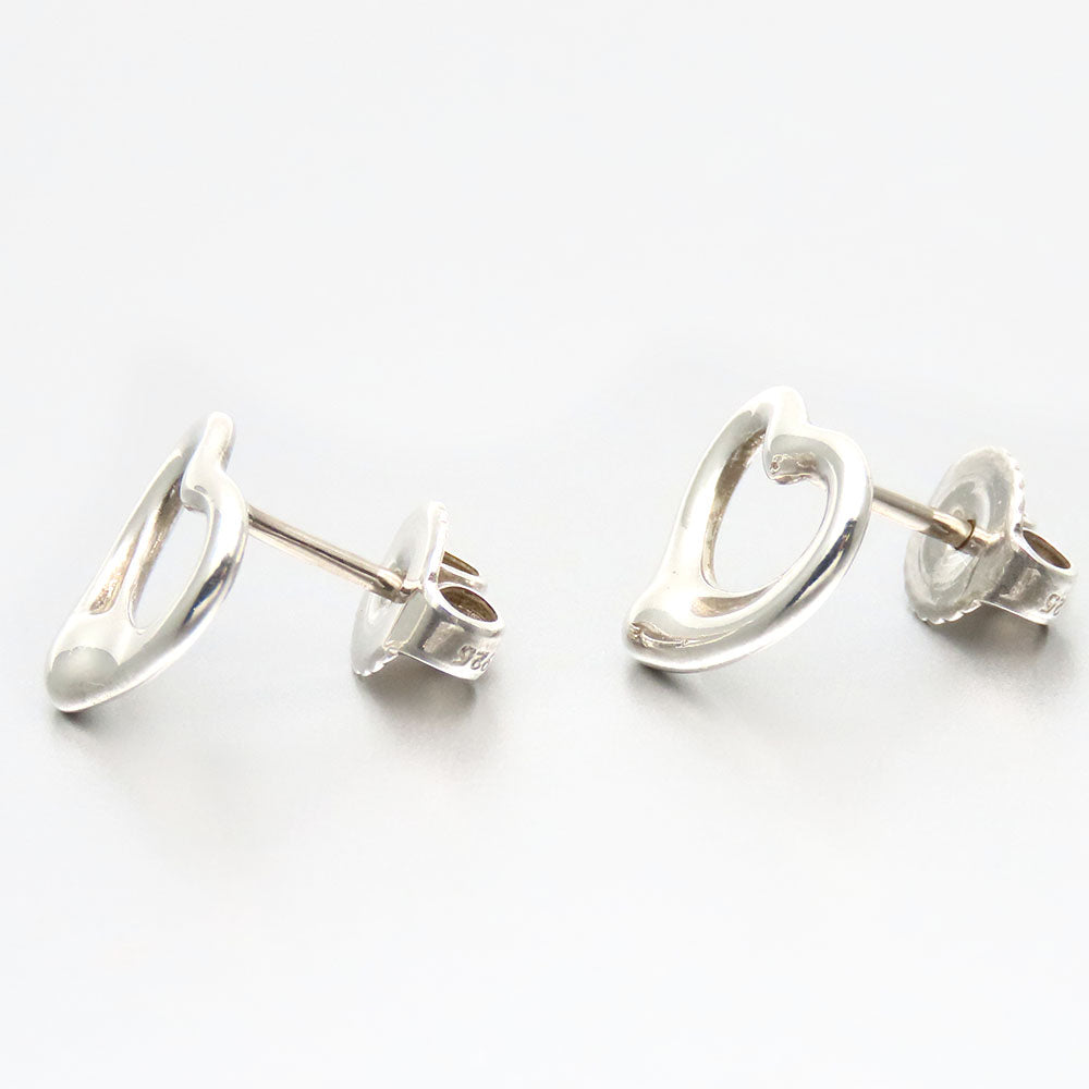 Tiffany & Co Silver Open Heart Earrings