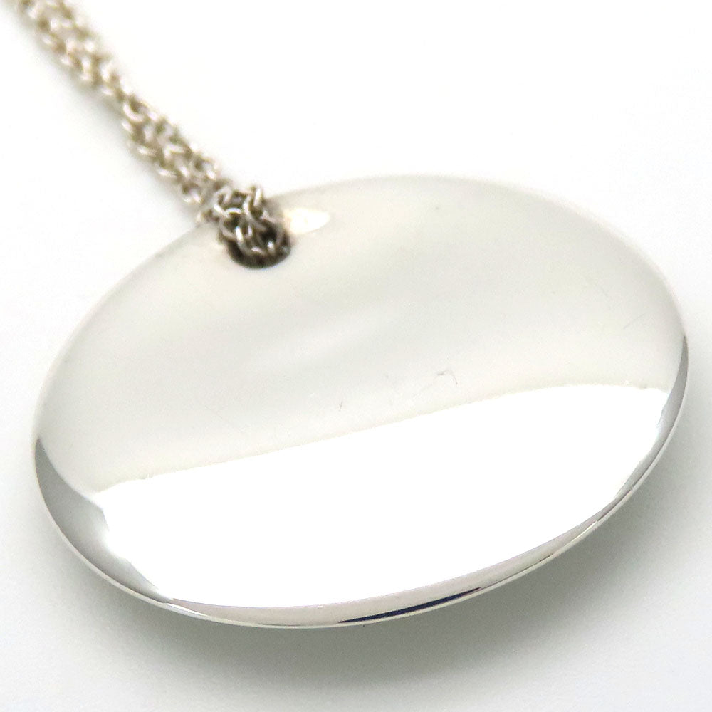 Tiffany & Co Silver 925 Round Plate Necklace