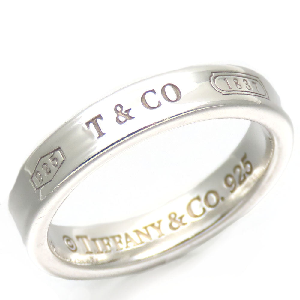 Tiffany & Co Silver 1837 Narrow Ring