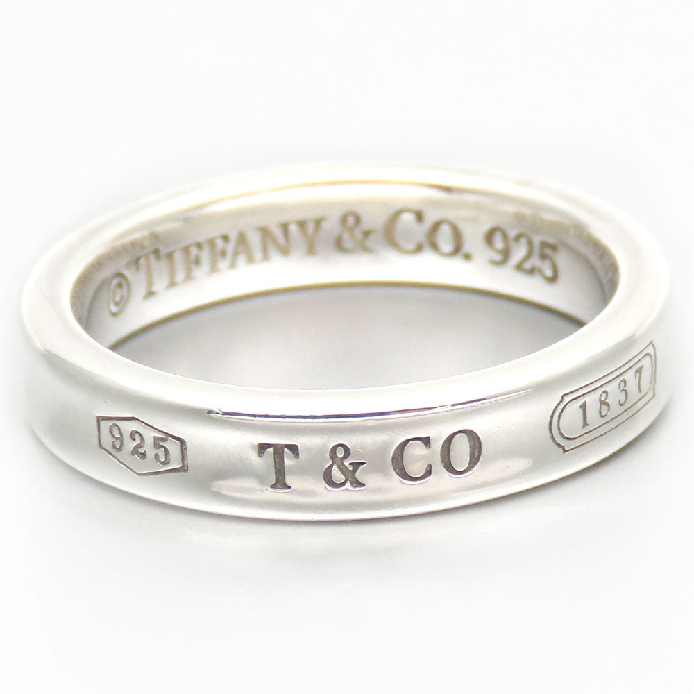 Tiffany & Co Silver 1837 Narrow Ring