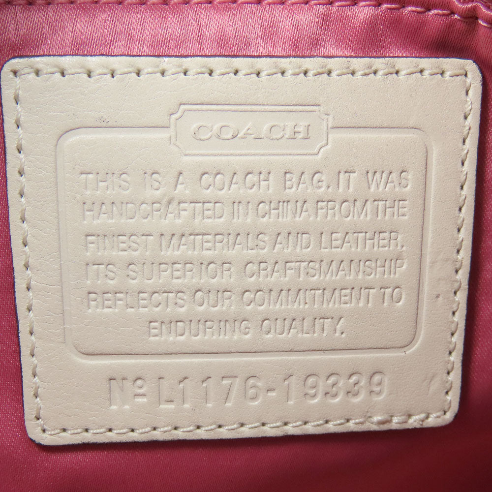 USED COACH 19339 Christine Signature Handbag