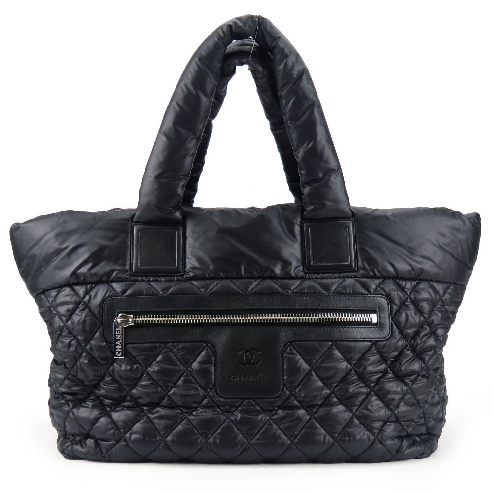 Chanel Cococoon Nylon Tote Bag Black