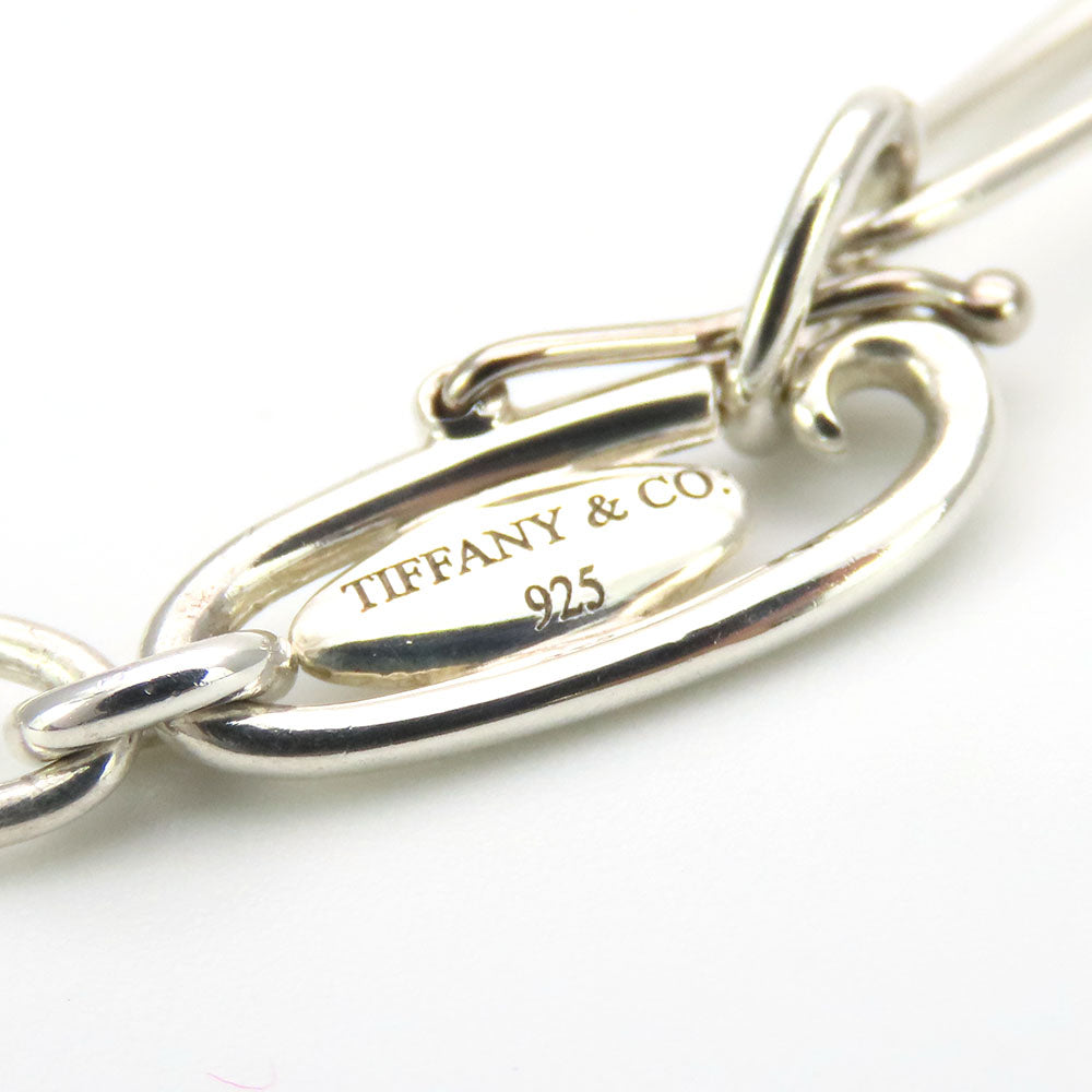 Tiffany & Co Silver 925 Curved Heart Bracelet