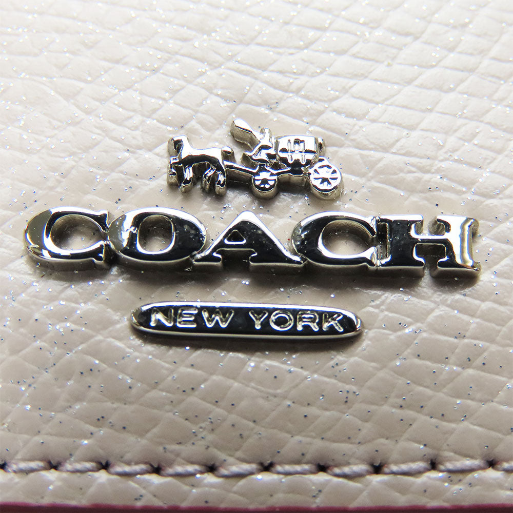 USED COACH Handbag F37619 Floral Leather 2WAY