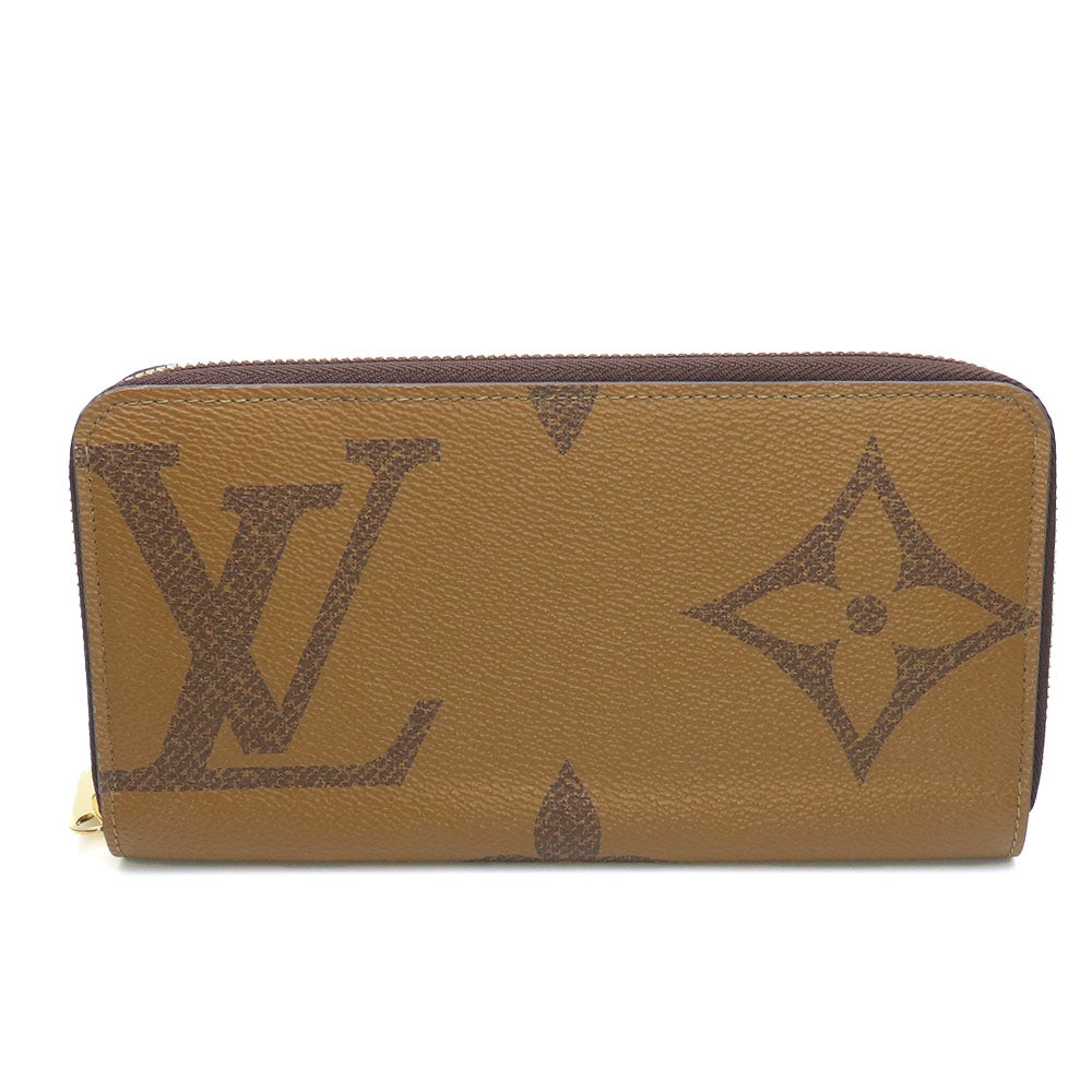 Louis Vuitton Zippy Wallet Monogram Reverse Brown