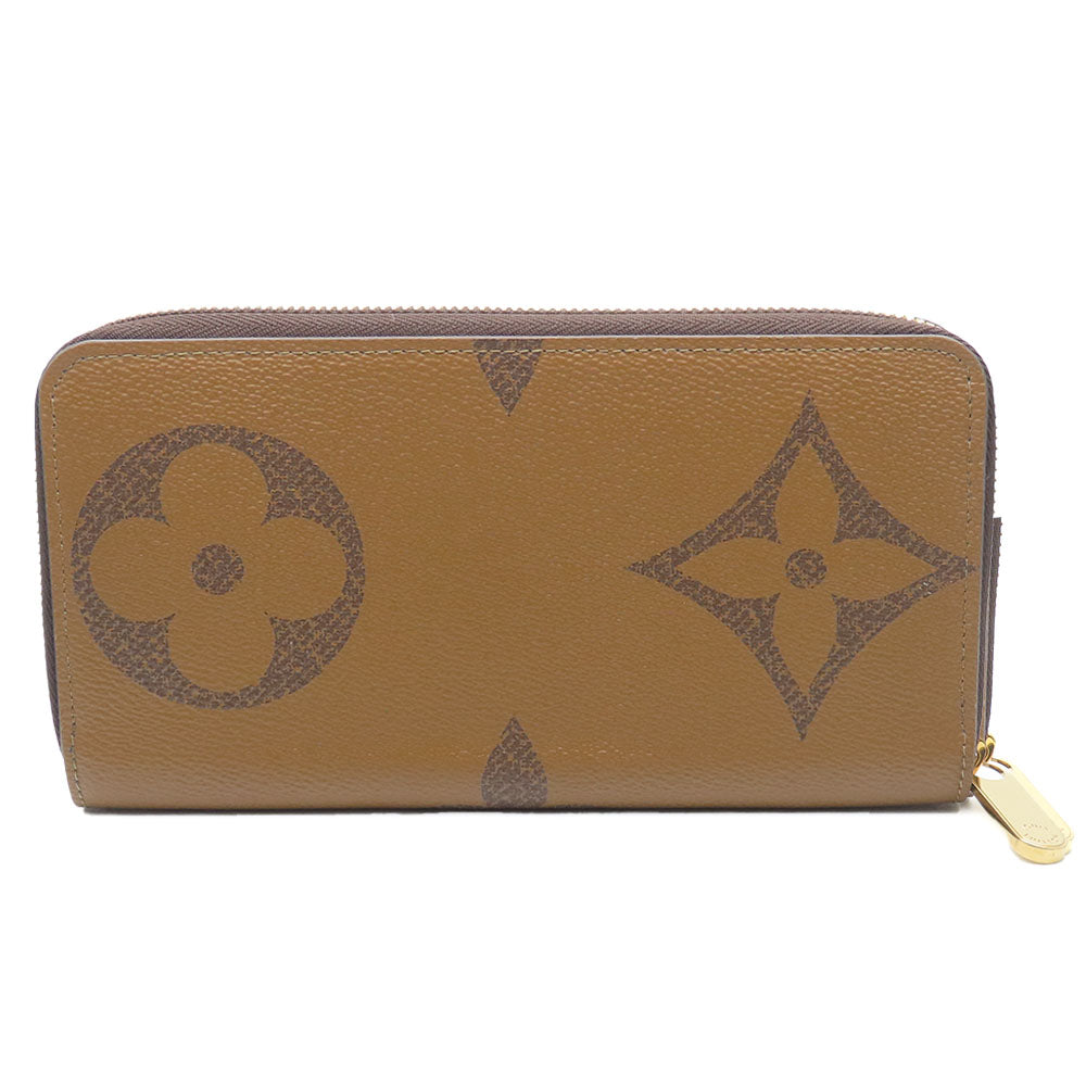 Louis Vuitton Zippy Wallet Monogram Reverse Brown