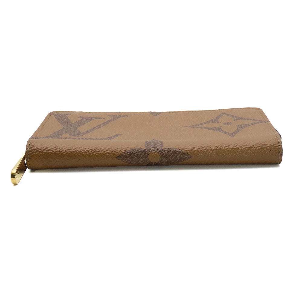 Louis Vuitton Zippy Wallet Monogram Reverse Brown