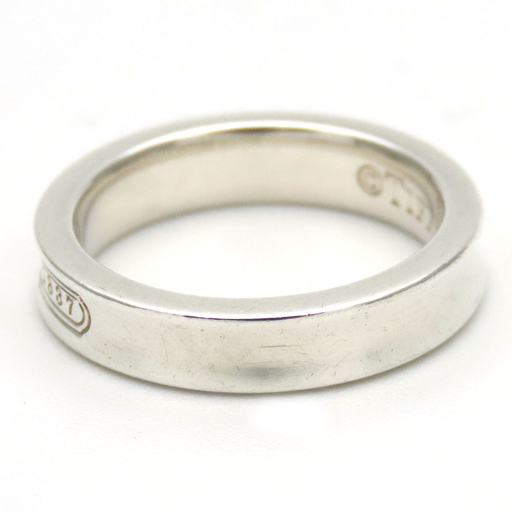 Tiffany & Co Silver 1837 Narrow Ring