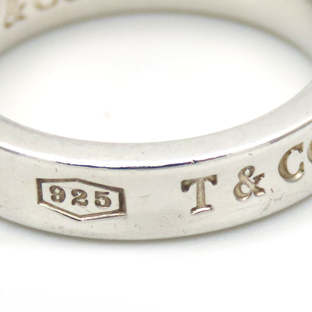 Tiffany & Co Silver 1837 Narrow Ring