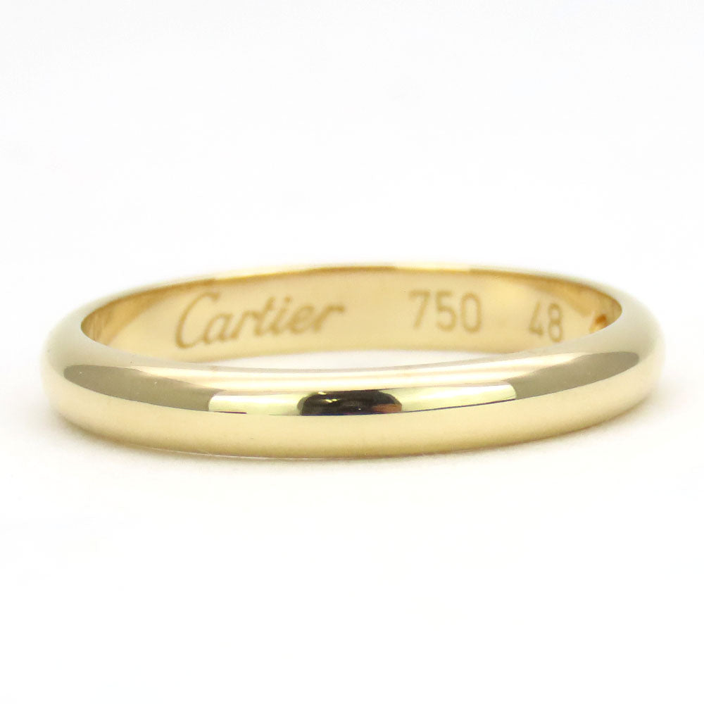 Cartier K18YG Diamond Ring 1PD