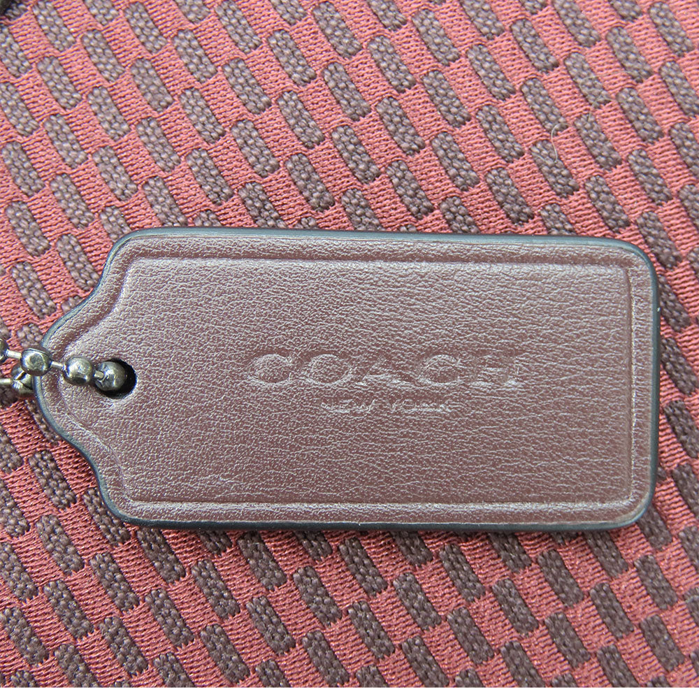 Coach Canvas Leather Shoulder Bag F13524