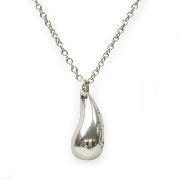 Tiffany & Co Teardrop Silver Necklace