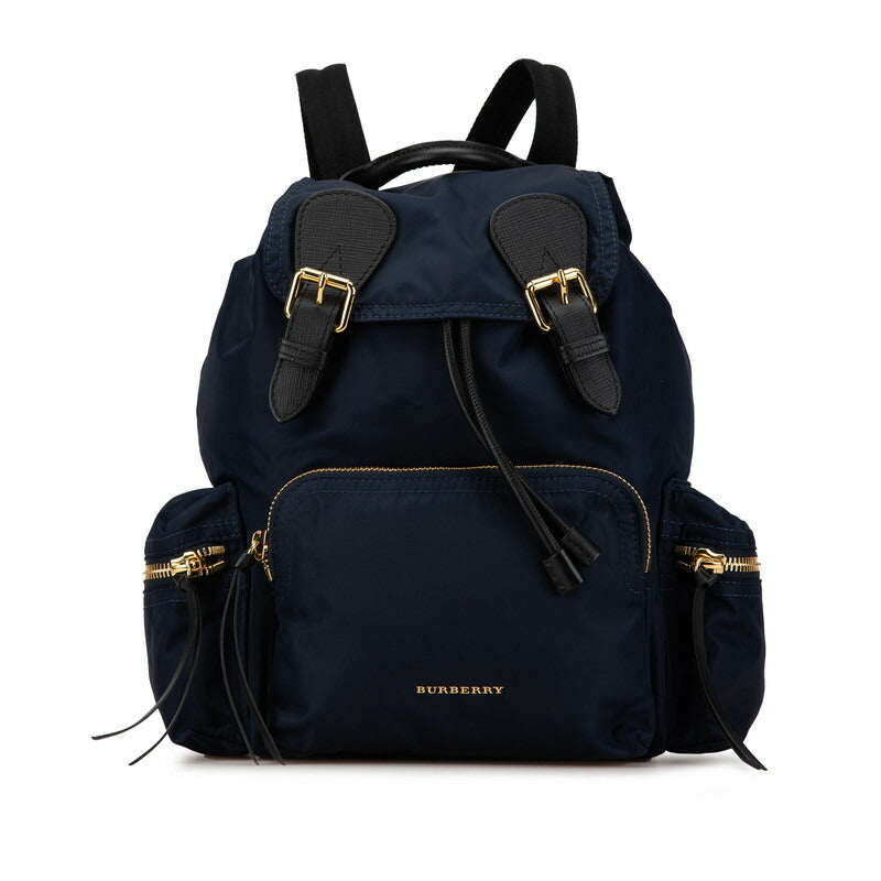 Burberry Nylon Leather Backpack