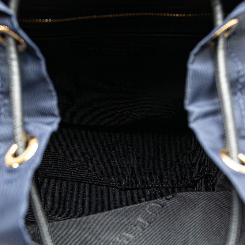 Burberry Nylon Leather Backpack