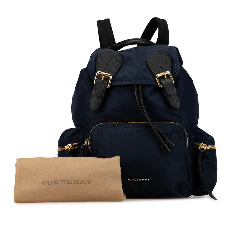 Burberry Nylon Leather Backpack