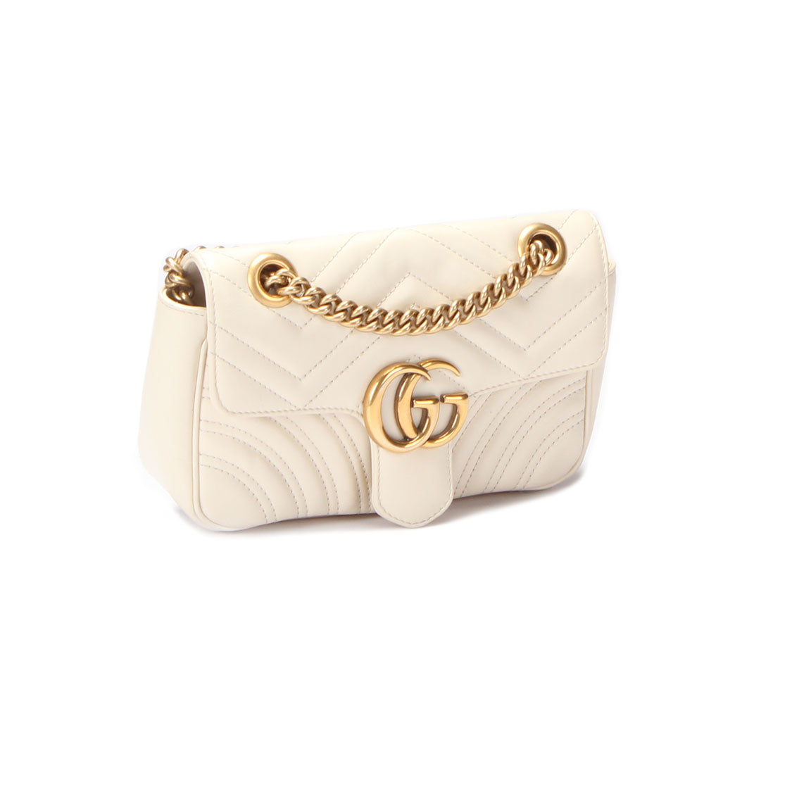 Mini GG Marmont Leather Shoulder Bag 446744 – LuxUness
