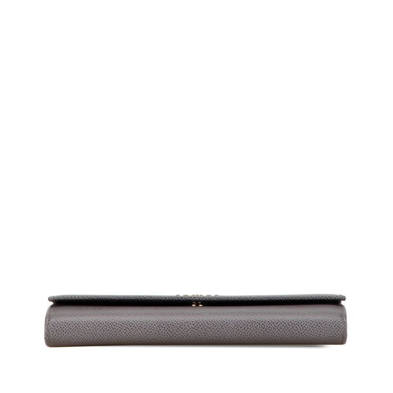 Salvatore Ferragamo Gancini Leather Wallet