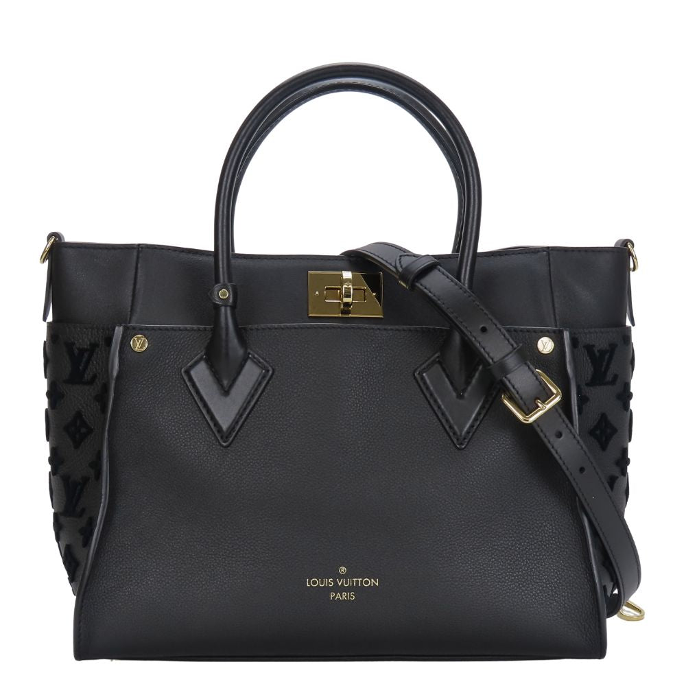 Louis Vuitton On My Side Monogram Tufftage Leather Tote Bag